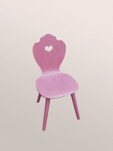 Schalenstuhl aus Holz individuell geölt