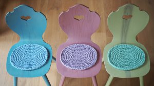 Bunte Küchenstühle in moderne Design
