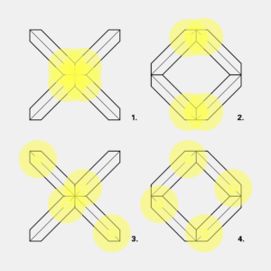 Beleuchtungsmöglichkeiten bei Holzkranz Weihnachten